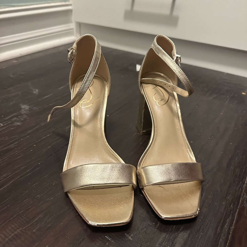 Sam Edelman Gold Heels